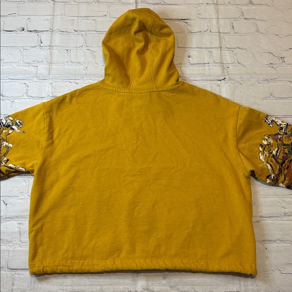 Wrangler Retro Cinched Waist Western Pullover Hoodie Sweatshirt - Picture 10 of 16